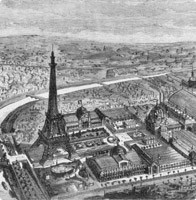 Exposição Universal de 1889 Preto Branco