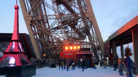  Pista de patinaje 1° planta de la Torre Eiffel